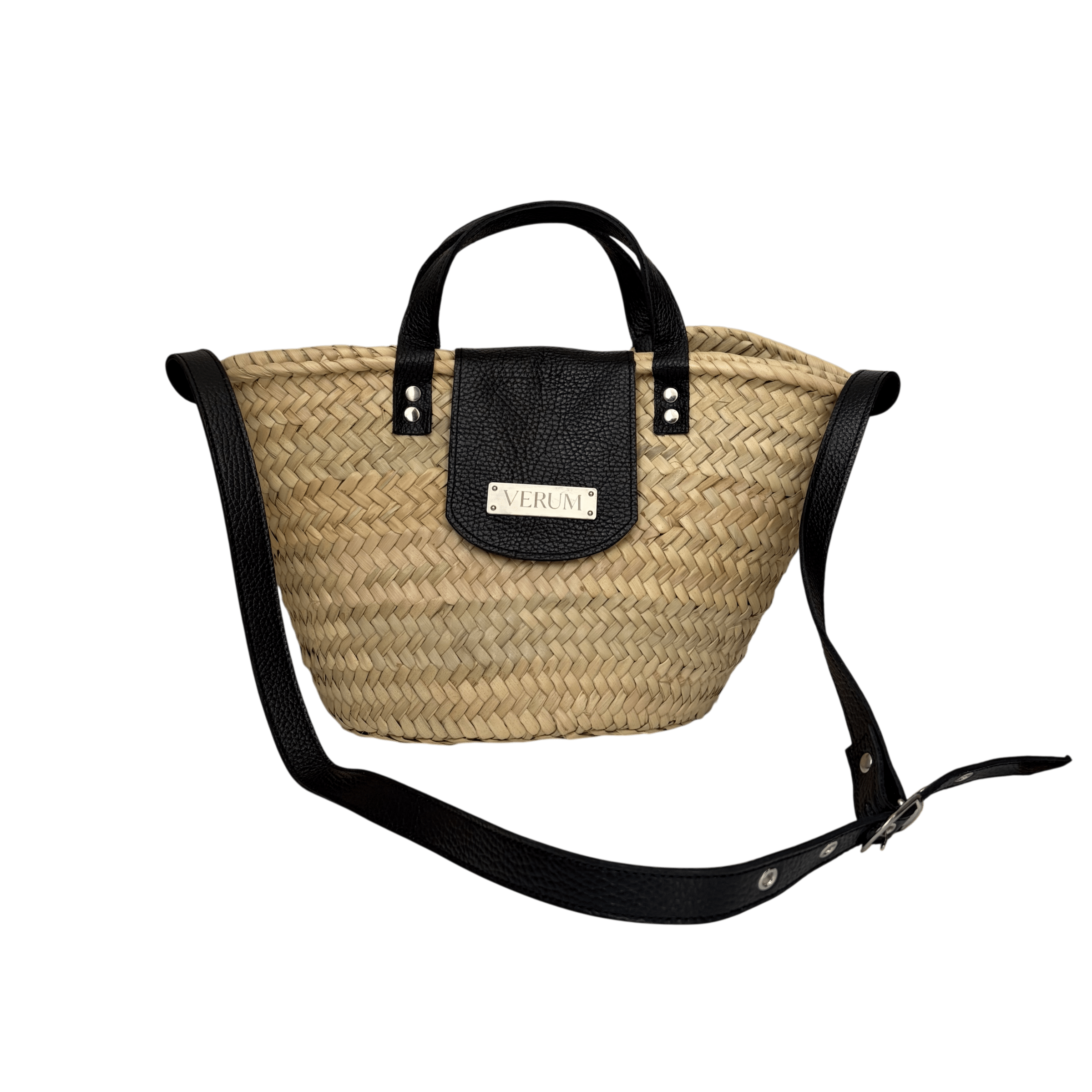 Capazo Verum Riviera – Negro Atemporal
