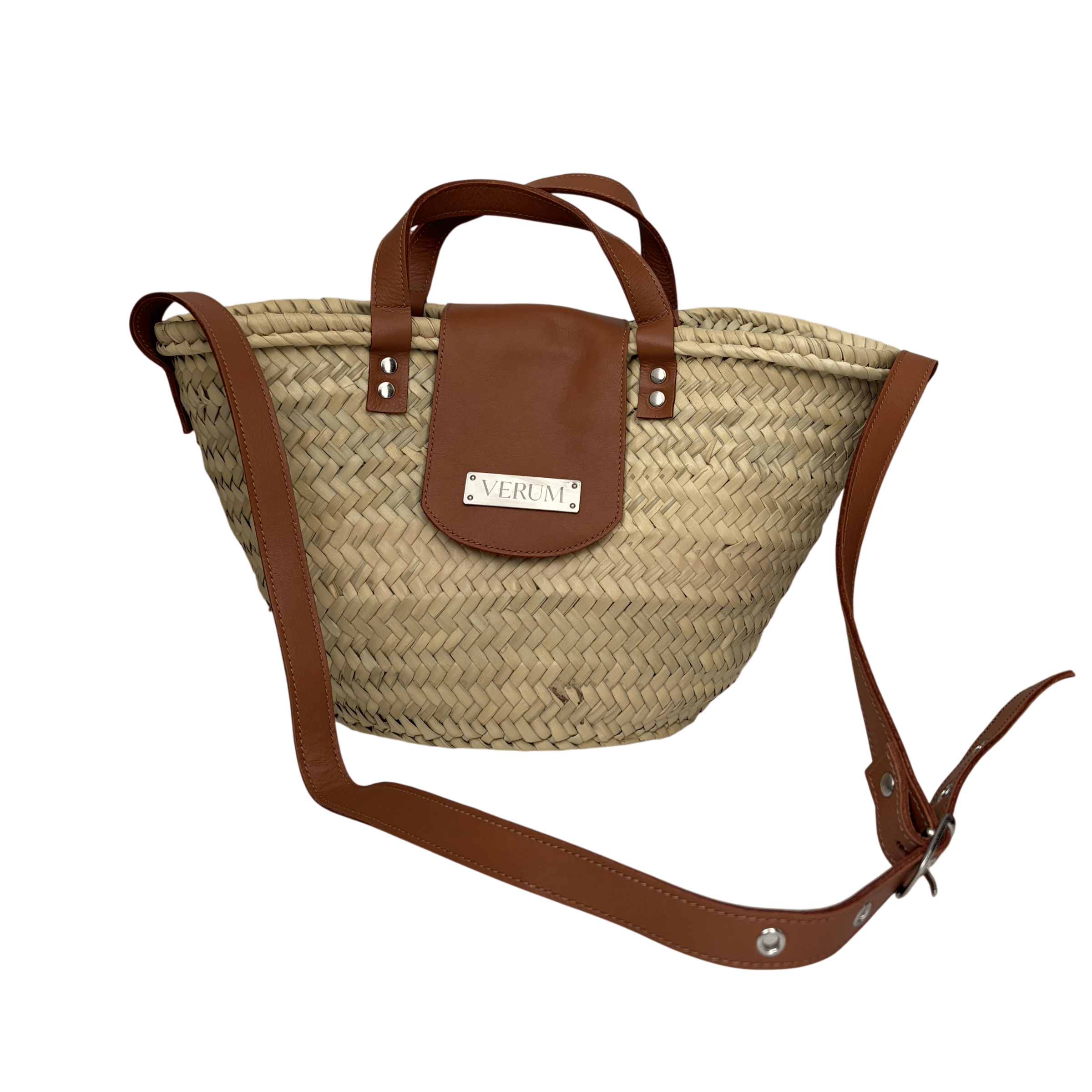 Capazo Verum Riviera – Marrón Cuero