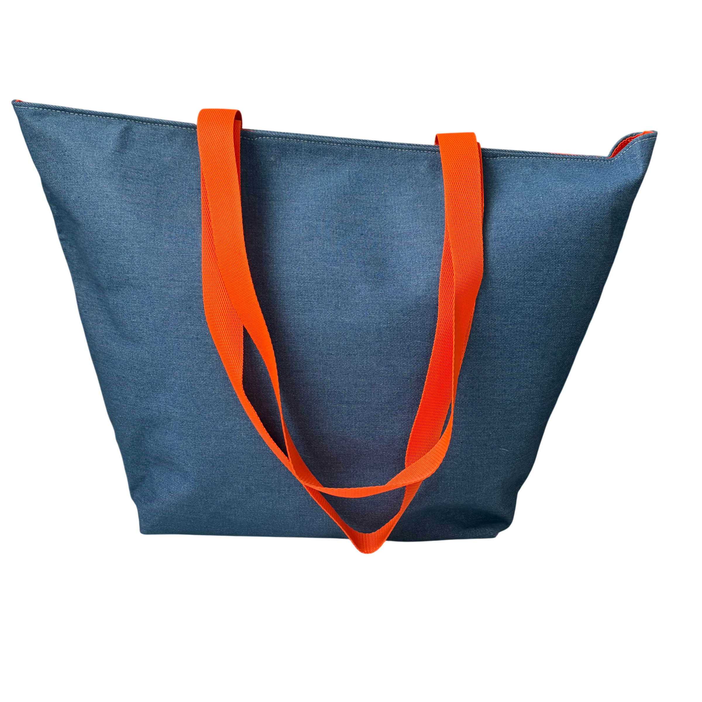 Bolso Verum Oasis – Denim con Bolsillo Floral - Imagen 2