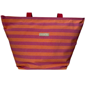 Bolso Verum Oasis – Rayas Fucsia y Naranja