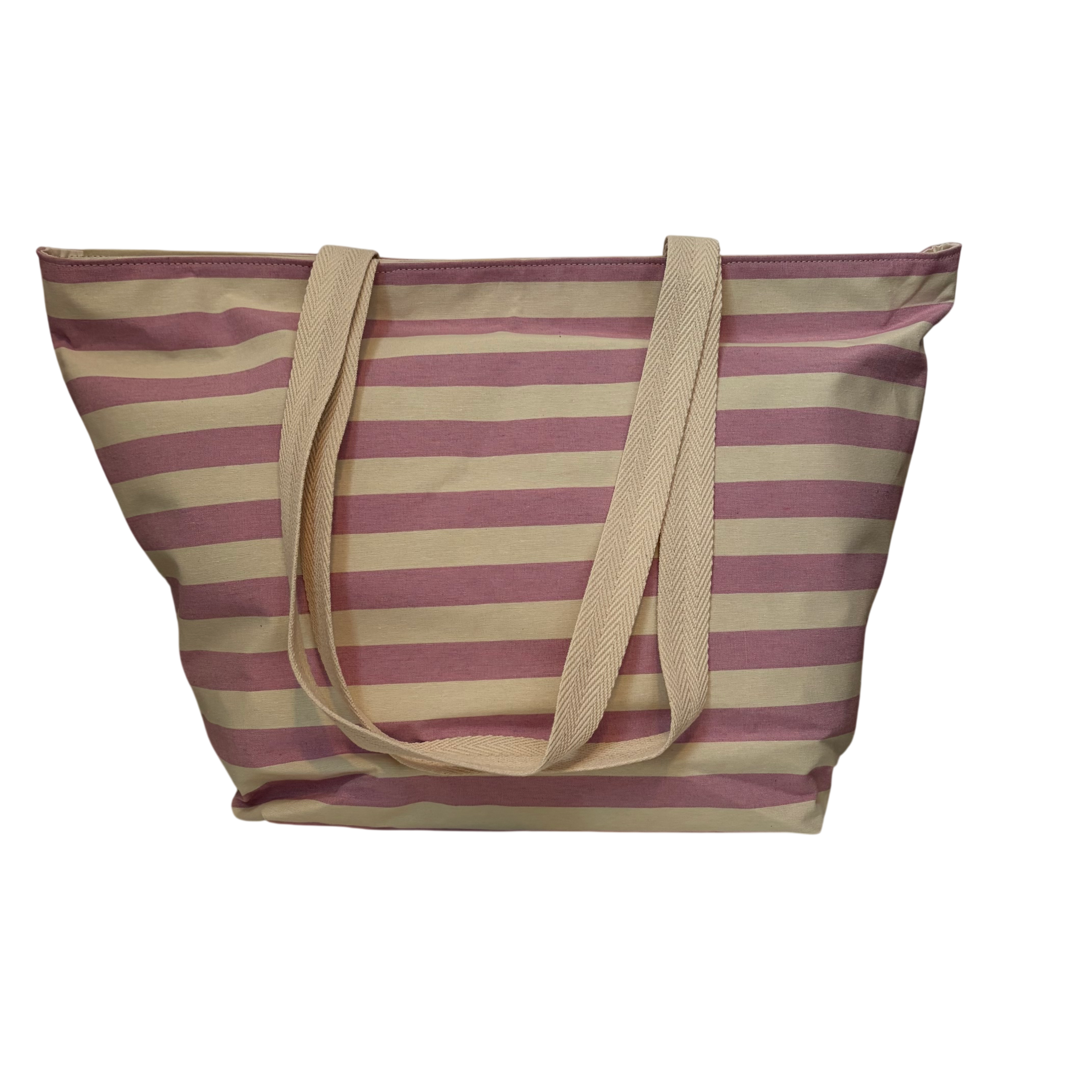Bolso Verum Oasis – Rayas Rosa Malva - Imagen 2